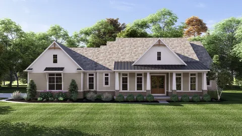 The Siena house plan, exterior view 1